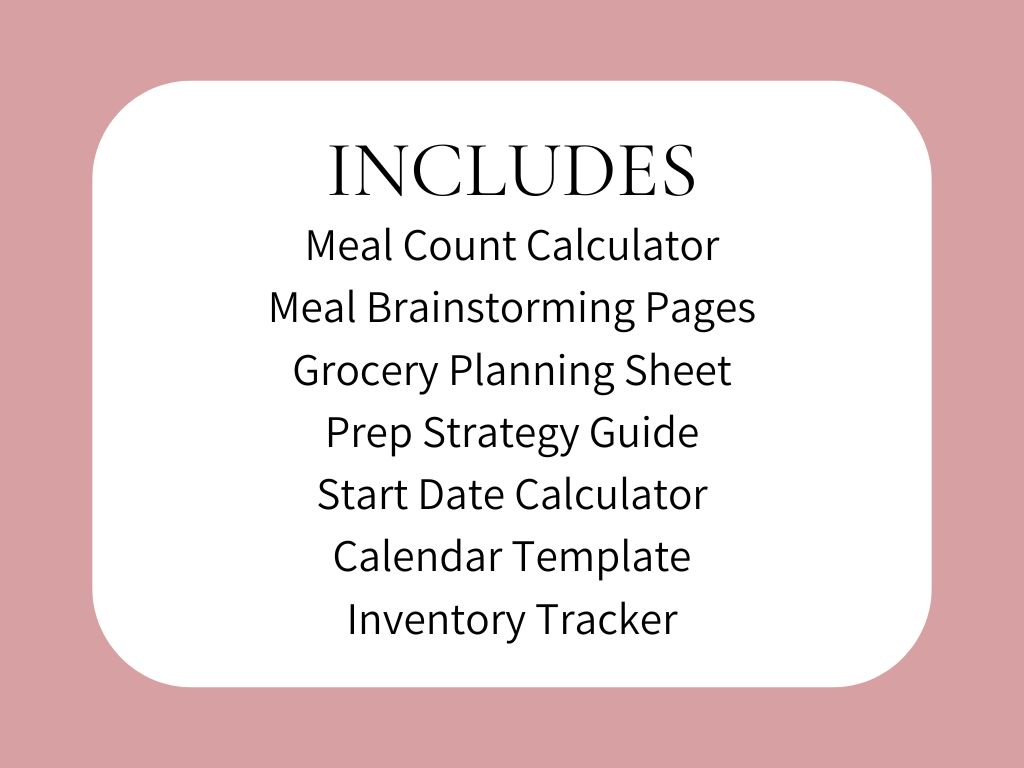Custom Postpartum Meal Planning Guide - Image 2