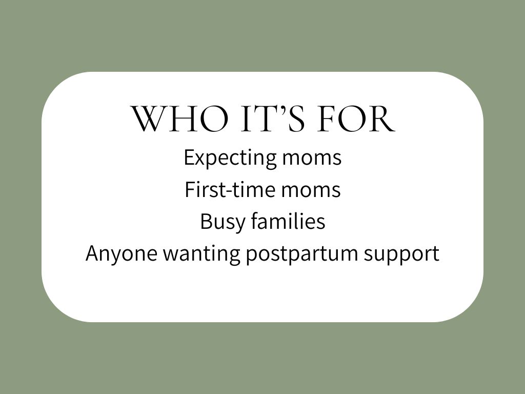Done-For-You 2 Week Postpartum Freezer Meal Plan - Image 4