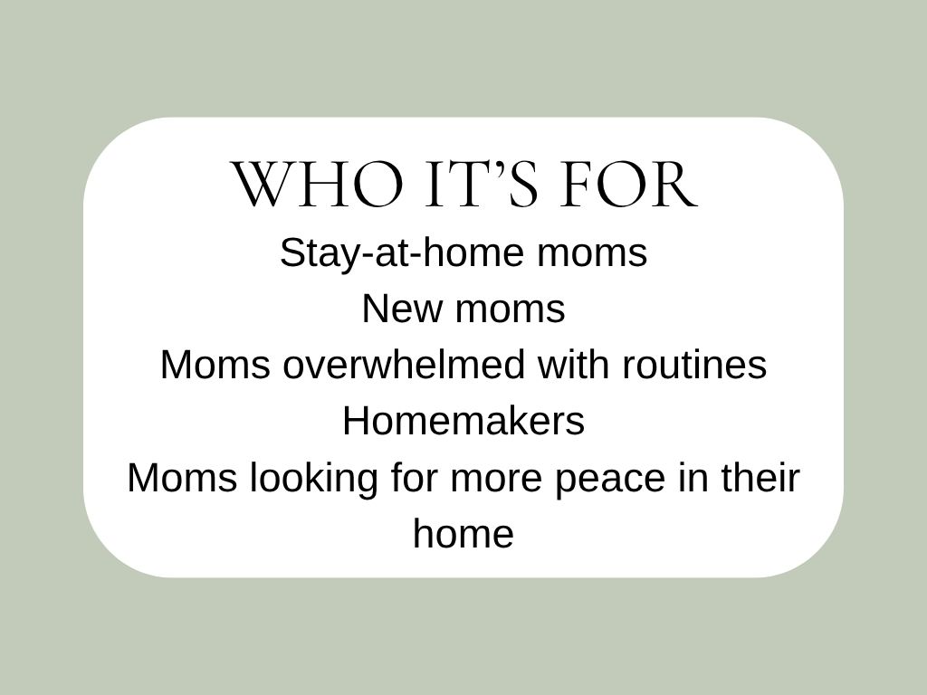 Stay-at-Home Mom Routine Planner - Image 4