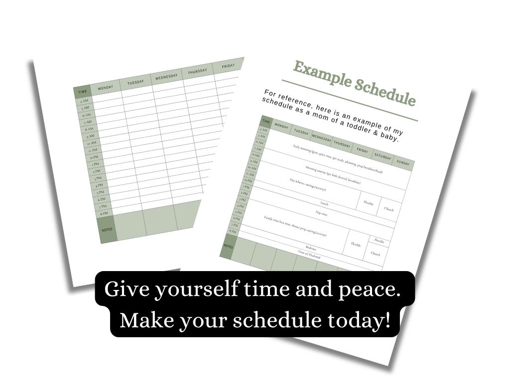 Stay-at-Home Mom Routine Planner - Image 5